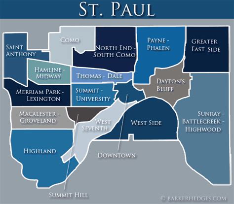 St. Paul Map