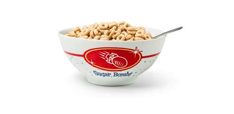 Sugar Bombs Fallout Cereal Bowl - GreatGamerGifts.com