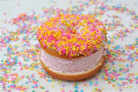 Donut Ice Cream Sandwich Recipe - Make Life Lovely