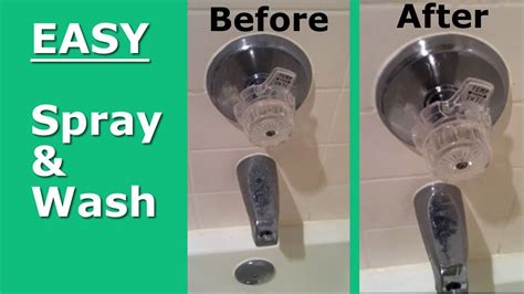 How To Remove Hard Water Stains From Shower - YouTube