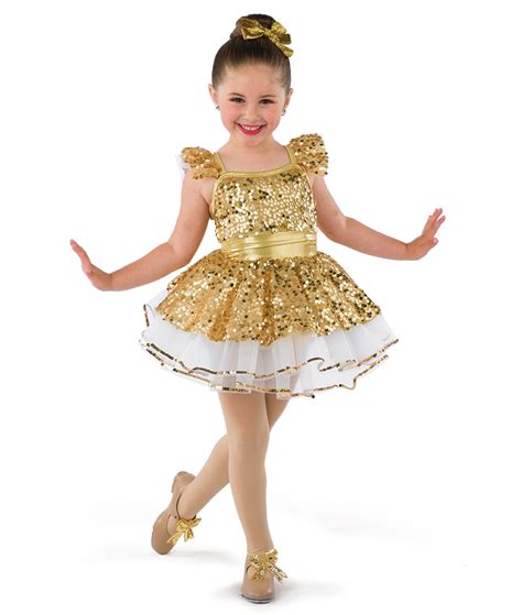 Tiny Tots Red Christmas Dance Costume | A Wish Come True