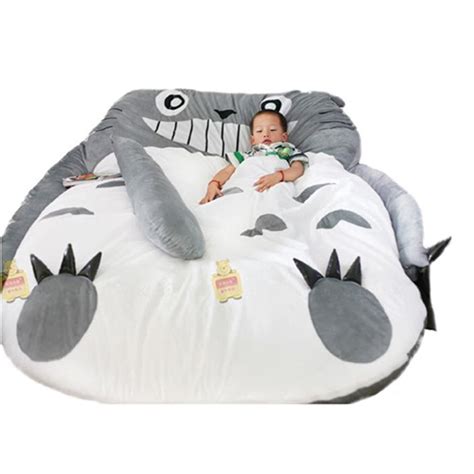 bean bag bed: My Neighbor Totoro Sleeping Bag Sofa Bed Twin Bed Double Bed Mattress for Kids ...