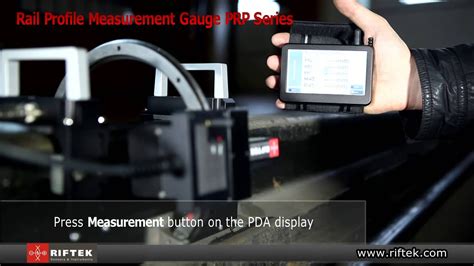 Rail profile measurement gauge PRP Series - YouTube