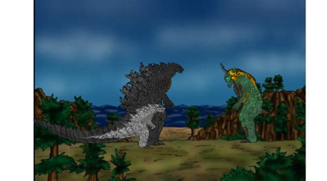 legendary godzilla vs legendary gabara by kingcapricorn688 on DeviantArt