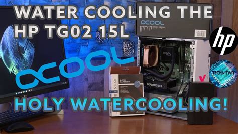 Huge Upgrade HP Victus 15L Gaming PC TG02 Water Cooling! AlphaCool AIO ...