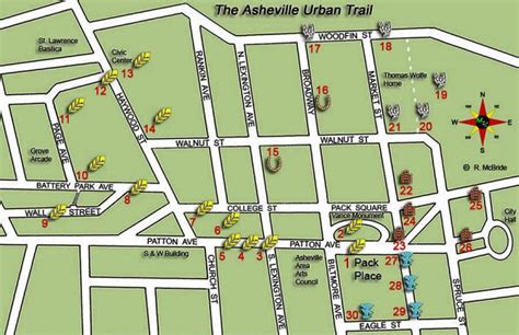 Asheville Urban Trail- walking sculpture tour Downtown Asheville Nc, Asheville North Carolina ...