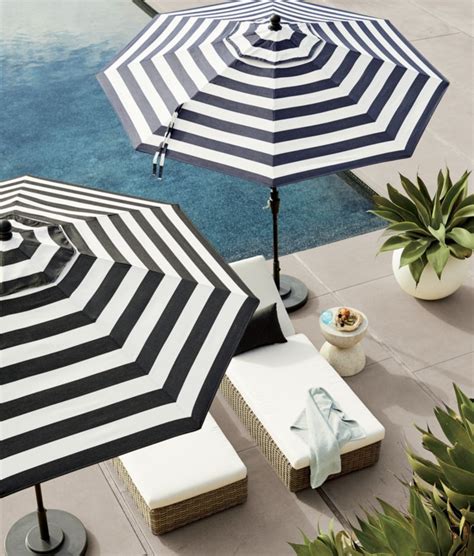 Patio Umbrella Replacement Canopy + Reviews | Crate and Barrel # ...