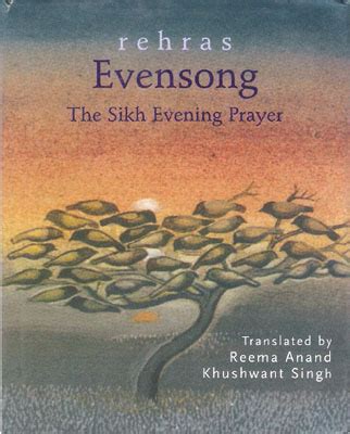 Rehras Evensong The Sikh Evening Prayer - DTF Books