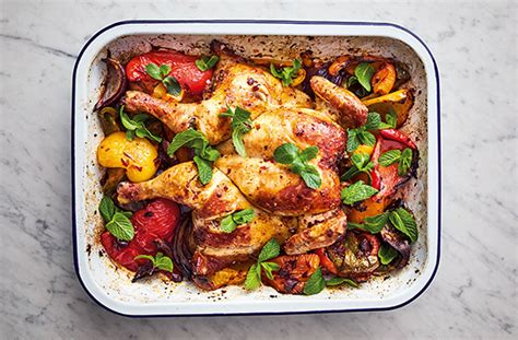 Jamie Oliver's harissa chicken traybake | Moroccan Recipes | GoodtoKnow