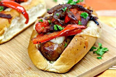 Garlic Butter Italian Sausage Sandwiches - Stylish Cravings | Italian sausage sandwich, Italian ...