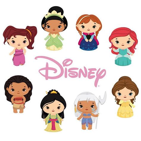 Disney Princess Clipart Cute princess Clip art Disney party Disney ...