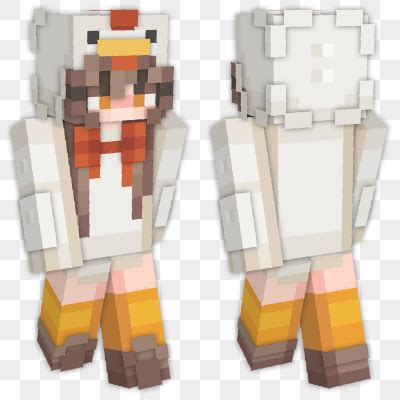 Chicken Girl Minecraft Skin | laby.net