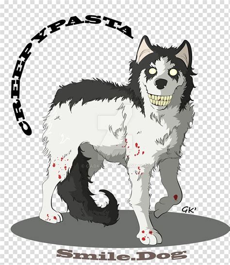 Smile Dog Creepypasta Slenderman Jeff the Killer, cute dog transparent ...