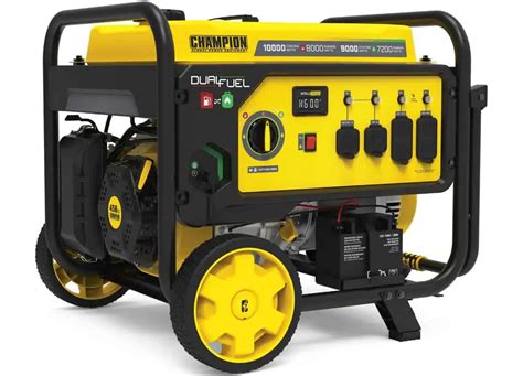 Champion 201062 10000W Dual Fuel Generator: Spec Review