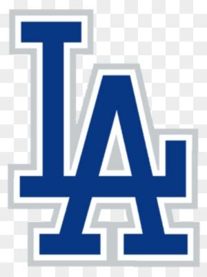 La Dodgers Logo File Size - Los Angeles Dodgers Logo Black - Free ...