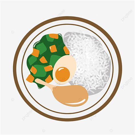 Healthy Food Plate Clipart