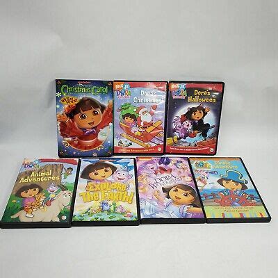 DORA THE EXPLORER Nickelodeon Nick Jr TV Show DVDs Lot of 7 Movies ...