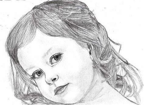 How to Draw a Girl, Little_girl | Little girl drawing, Girl drawing sketches, Face drawing