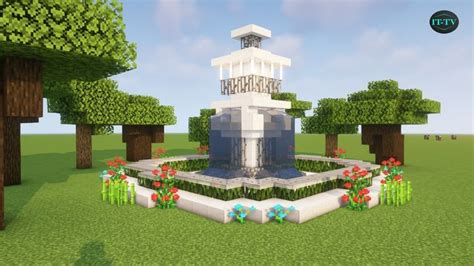 Minecraft FOUNTAIN DESIGN