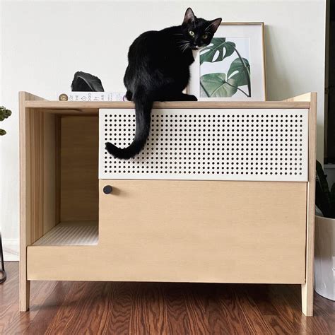 5 Best Hidden Cat Litter Box Furniture & Enclosures of 2024 – tuft + paw