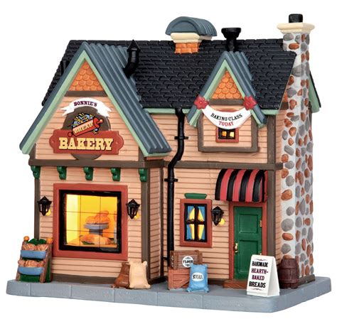 Bonnie's Bread Bakery | Christmas village collections, Christmas villages, Bakery bread