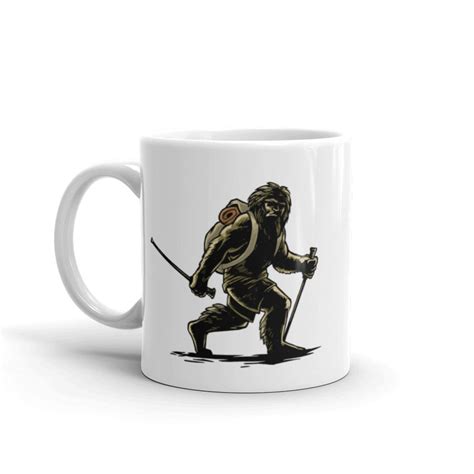 Camping Mug Bigfoot Mug Sasquatch Unique Coffee Mugs - Etsy