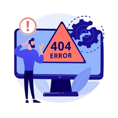 Free Vector | 404 error abstract concept illustration