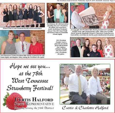 Humboldt TN Strawberry Festival Preview 2015 by April Jackson - Issuu