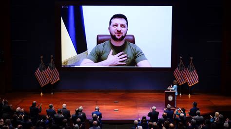 Ukraine President Zelenskyy makes speech to Congress on Russia war