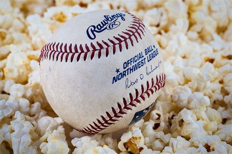 Baseball and Popcorn | Baseball, Single image, Image