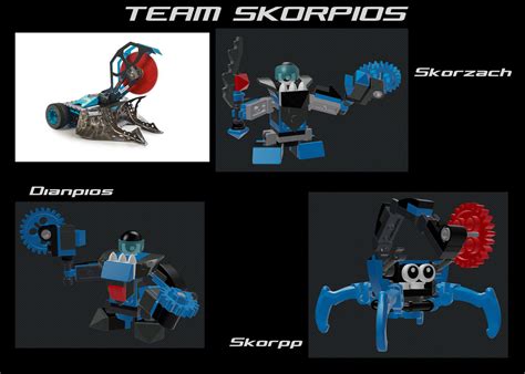 MIXELS BATTLEBOTS - Team Skorpios by StarryHerbie53 on DeviantArt