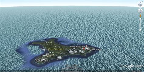 Christmas Island Map