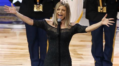 Fergie National Anthem | Don't Blink