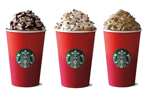 Coffee Cup Espresso Latte Starbucks Christmas Red Transparent HQ PNG Download | FreePNGImg