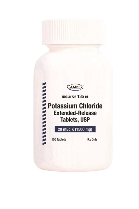 Potassium Chloride ER – Camber Pharmaceuticals