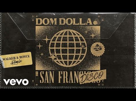 Dom Dolla San Francisco Wheres Your Disco - Dollar Poster