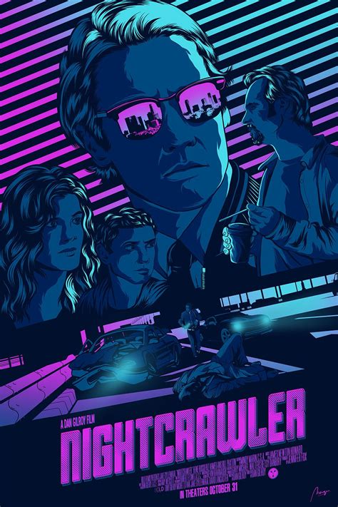 Nightcrawler (2014) (Dan Gilroy) | Best movie posters, Nightcrawler ...