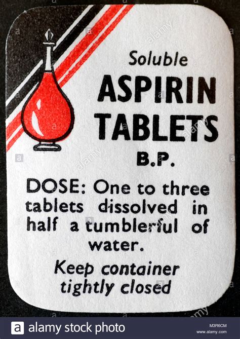 Old bottle of aspirin hi-res stock photography and images - Alamy