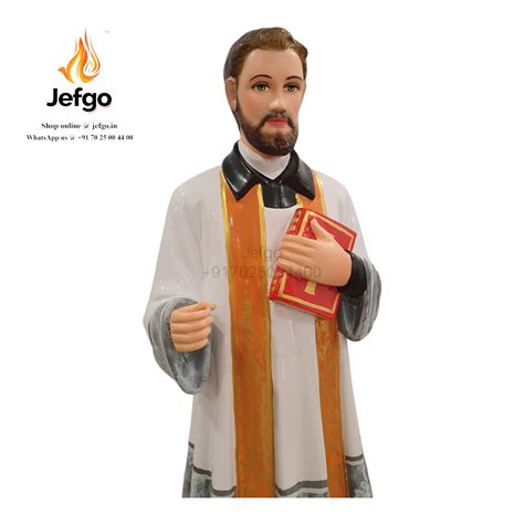 Saint Francis Xavier Statue 48 inch/4 Feet Fiber – Jefgo