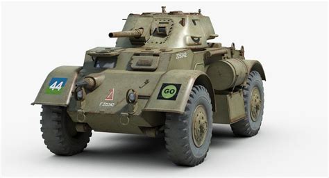 T17 E Staghound Armored Car 3d model | Armored vehicles, Car 3d model, 3d model