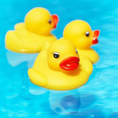 Float Rubber Duck Ducky Baby Bath Toy for Kids (12 Pcs) – Novelty Place