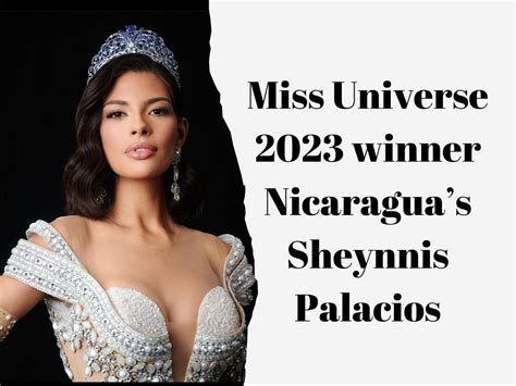 Meet Miss Universe 2023 winner Nicaragua’s Sheynnis Palacios | Fashion ...