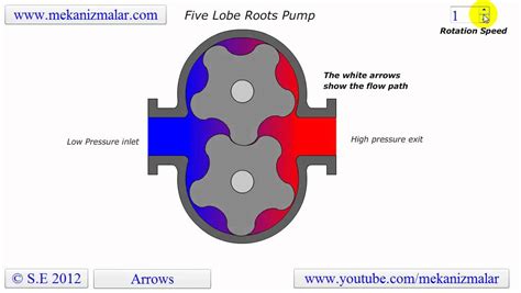 Roots Blower Five Lobe - YouTube