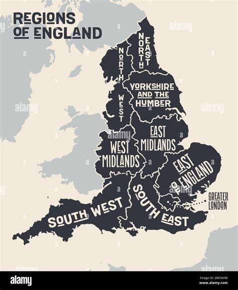 Mapa politico de inglaterra fotografías e imágenes de alta resolución ...