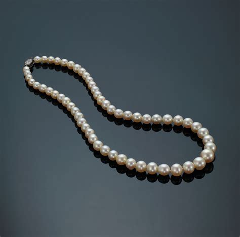 NATURAL PEARL AND DIAMOND NECKLACE, TIFFANY & CO. | Christie's