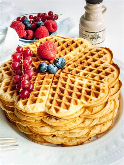 Easy Waffle Recipe - Craving Home Cooked