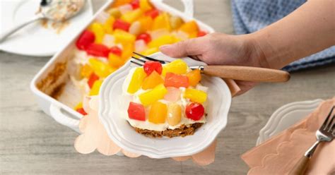 Fruit and Graham Ref Cake | Recipes | Create with Nestle