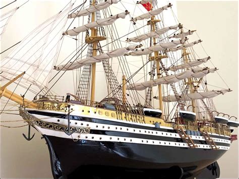 Large Scale Amerigo Vespucci Ship Model | Fully Built