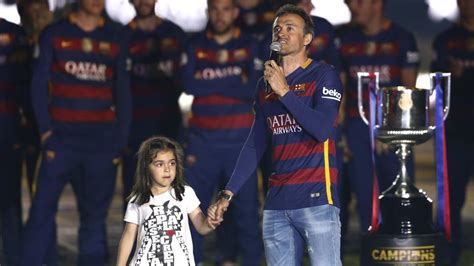 Former Spain and Barcelona coach Luis Enrique’s nine-year-old daughter ...