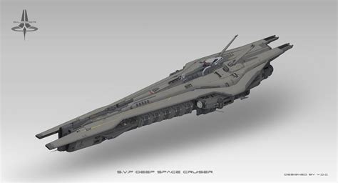 S.V.P deep space cruiser, Dancheng YE on ArtStation at https://www ...